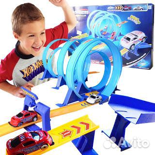 Машинки трек Flash Speed Crazy Racer Toysgames