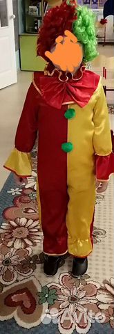 Новогодний костюм клоуна