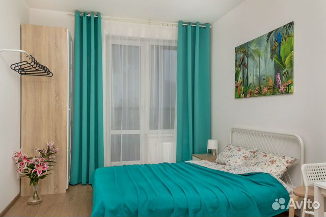 

Квартира-студия, 26 м², 2 кровати