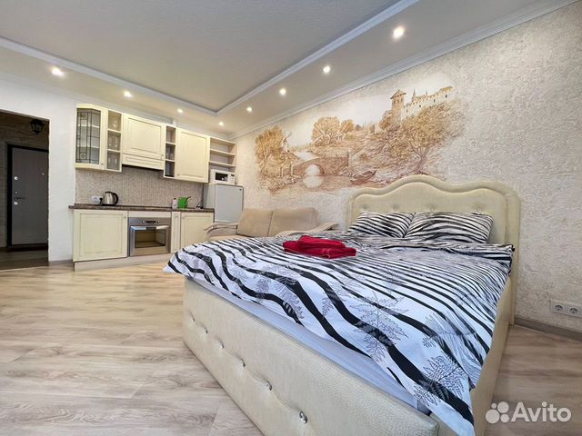 

Квартира-студия, 30 м², 2 кровати