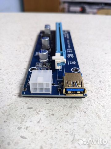 Райзер pci-e 6pin