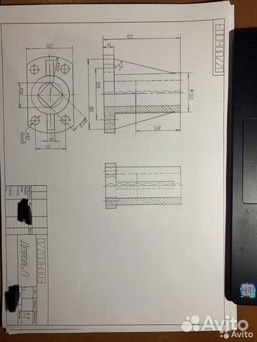 Чертежи на заказ компас, автокад, от руки