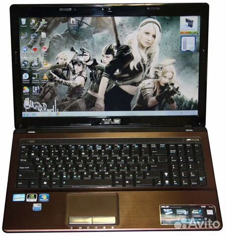 Asus k53sv SSD 120 озу 8 гб