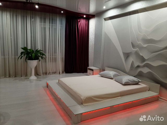 

1-к. квартира, 43 м², 2 кровати