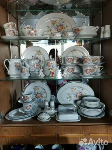 2 японских сервиза чайно-столовый