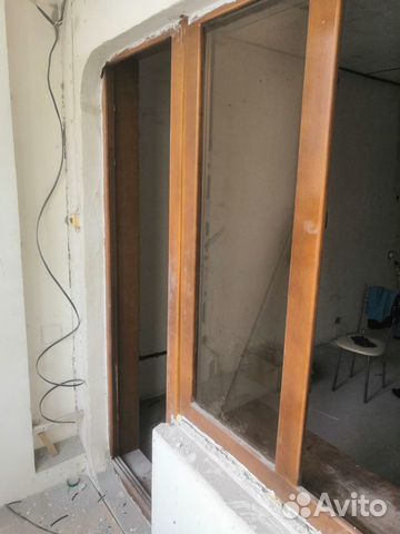 Балконный блок окно дверь