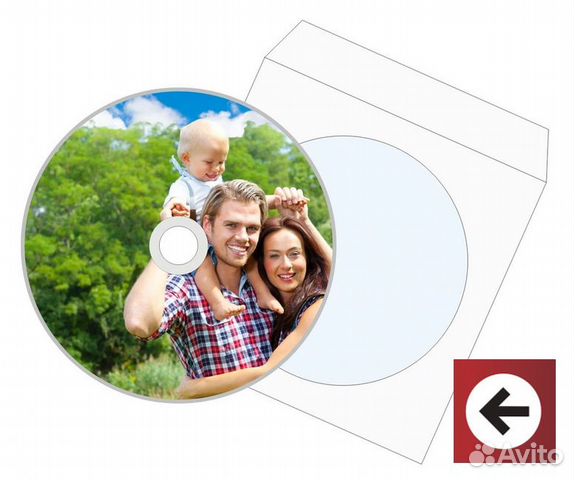 CD / DVD диски с вашим фото/лого