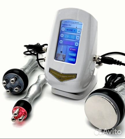 Аппарат кавитации 40 Кгц и РФ лифтинга 3 в 1