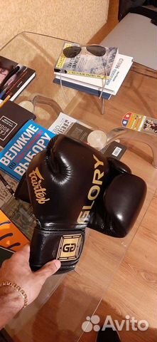 Боксерские перчатки 12 oz кожа