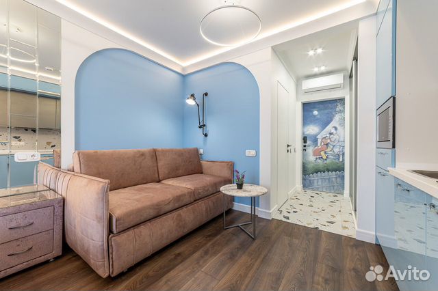 

Квартира-студия, 24 м², 2 кровати