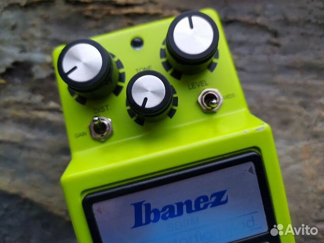Ibanez Sonic Distortion SD9M Mod, 2 чипа JRC 4558D