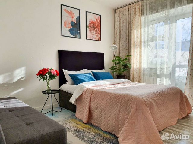 

1-к. квартира, 32 м², 2 кровати