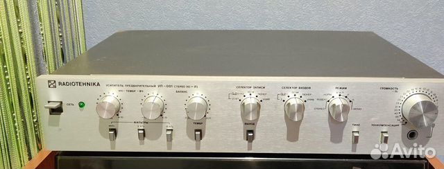 Предусилитель Радиотехника уп-001
