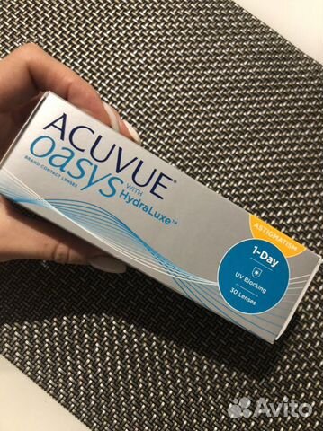 Контактные линзы acuvue oasys 1-Day Астигматизм