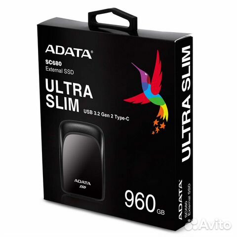 Внешний диск SSD adata SC680 960GB