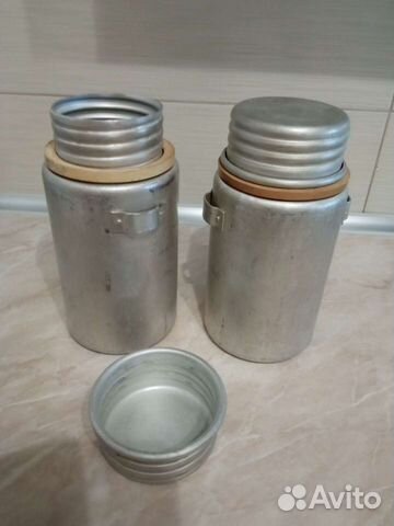 Фляжка для воды аллюминиевая