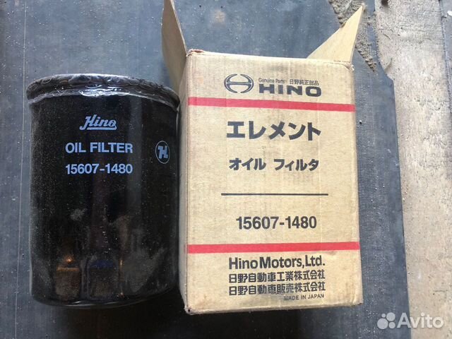 Фильтр масляный hino 15607-1480 (Mahle OC 274)