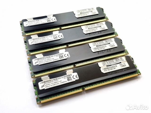 DDR3 32Gb rdimm 10600R Micron MT72jszs4G72PZ-1G4