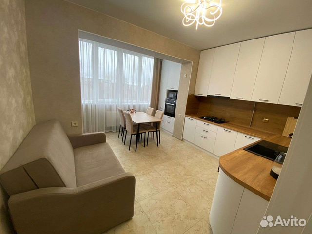 

1-к. квартира, 57 м², 2 кровати