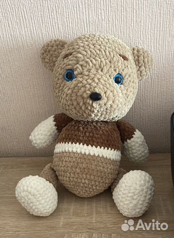 Мишка Тедди вязаный