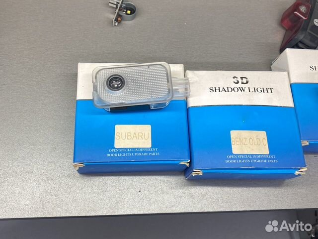 Проекция логотипа авто на пол