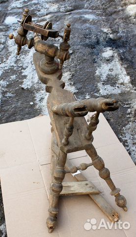 Старинная самопрялка, прялка 1 *