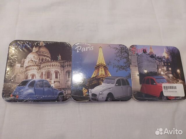 Новые подставки для стаканов в упаковке