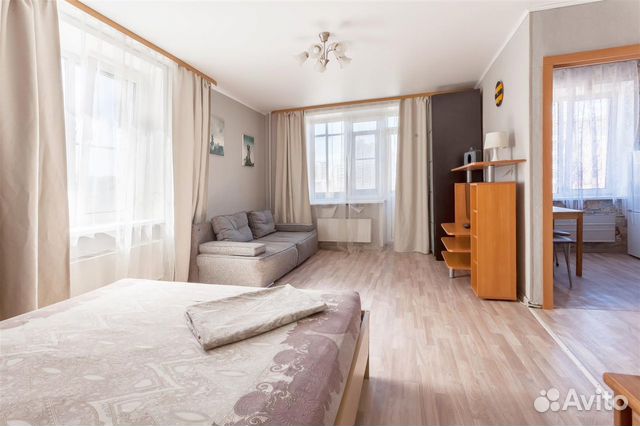 

1-к. квартира, 35 м², 2 кровати