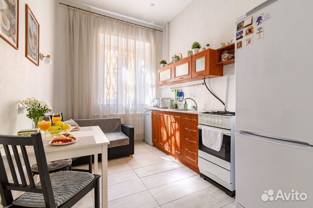 

1-к. квартира, 45 м², 2 кровати