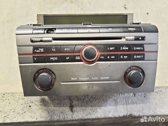 Магнитола Mazda 3 (Bk) 2002-2009