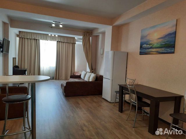

Квартира-студия, 55,6 м², 2 кровати
