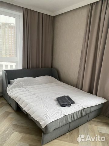 

Квартира-студия, 32 м², 2 кровати