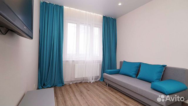 

1-к. квартира, 45 м², 2 кровати