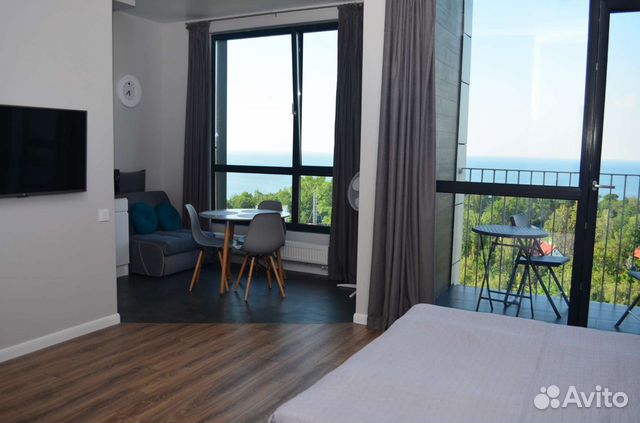 

Квартира-студия, 34 м², 2 кровати