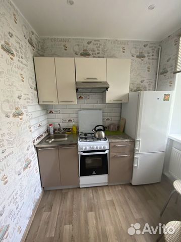 

1-к. квартира, 30 м², 2 кровати