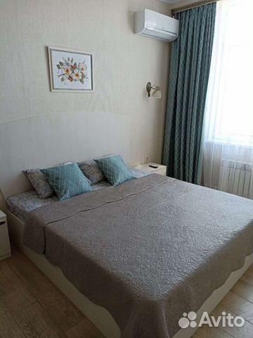 

1-к. квартира, 52 м², 2 кровати