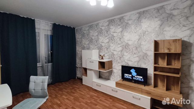 

1-к. квартира, 39 м², 2 кровати
