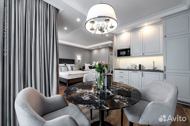 

Квартира-студия, 39 м², 2 кровати
