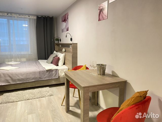 

Квартира-студия, 29 м², 1 кровать