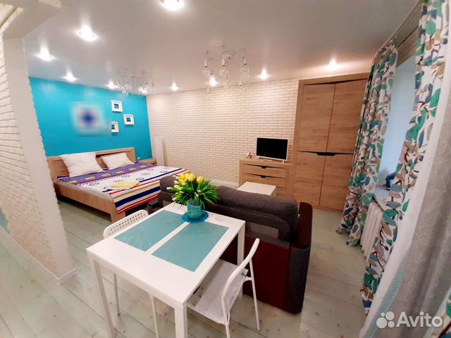 

Квартира-студия, 34 м², 1 кровать