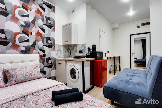 

Квартира-студия, 19 м², 2 кровати