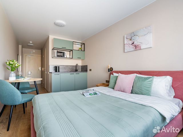 

Квартира-студия, 19 м², 1 кровать