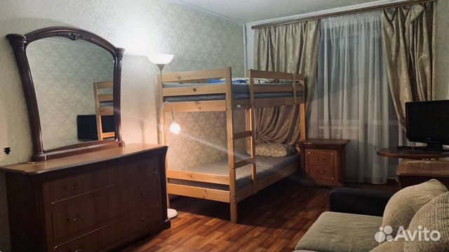 

1-к. квартира, 33 м², 2 кровати