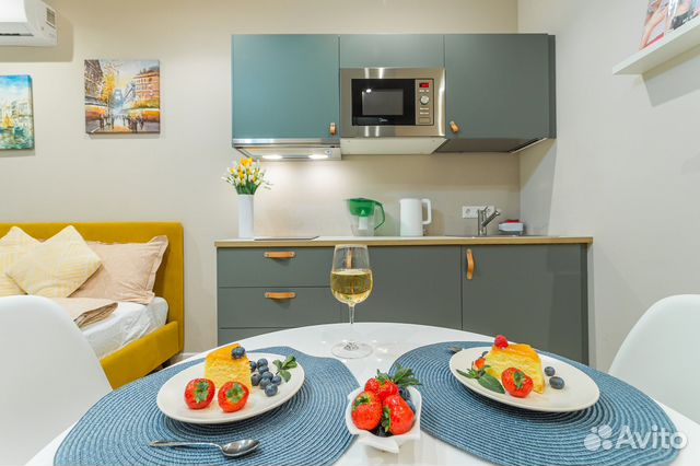 

Квартира-студия, 21 м², 1 кровать