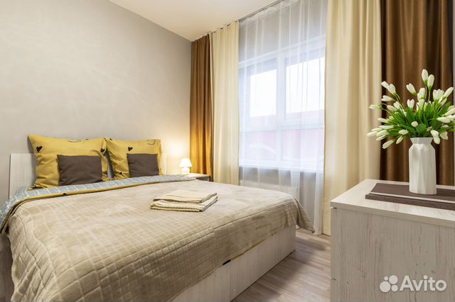 

1-к. квартира, 48 м², 3 кровати
