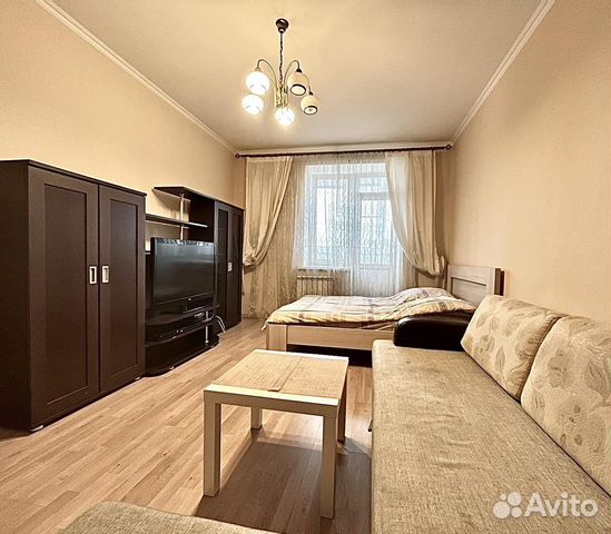 

1-к. квартира, 50 м², 2 кровати
