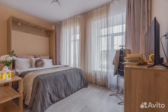 

Квартира-студия, 25 м², 1 кровать