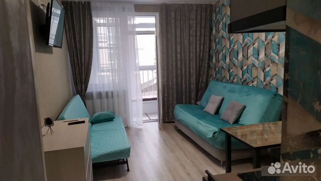 

Квартира-студия, 25 м², 2 кровати