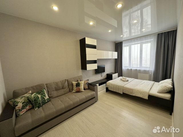 

1-к. квартира, 45 м², 2 кровати
