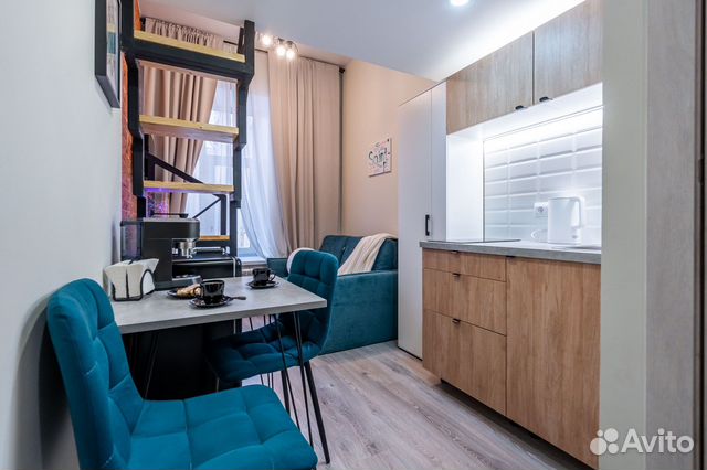

Квартира-студия, 17 м², 3 кровати